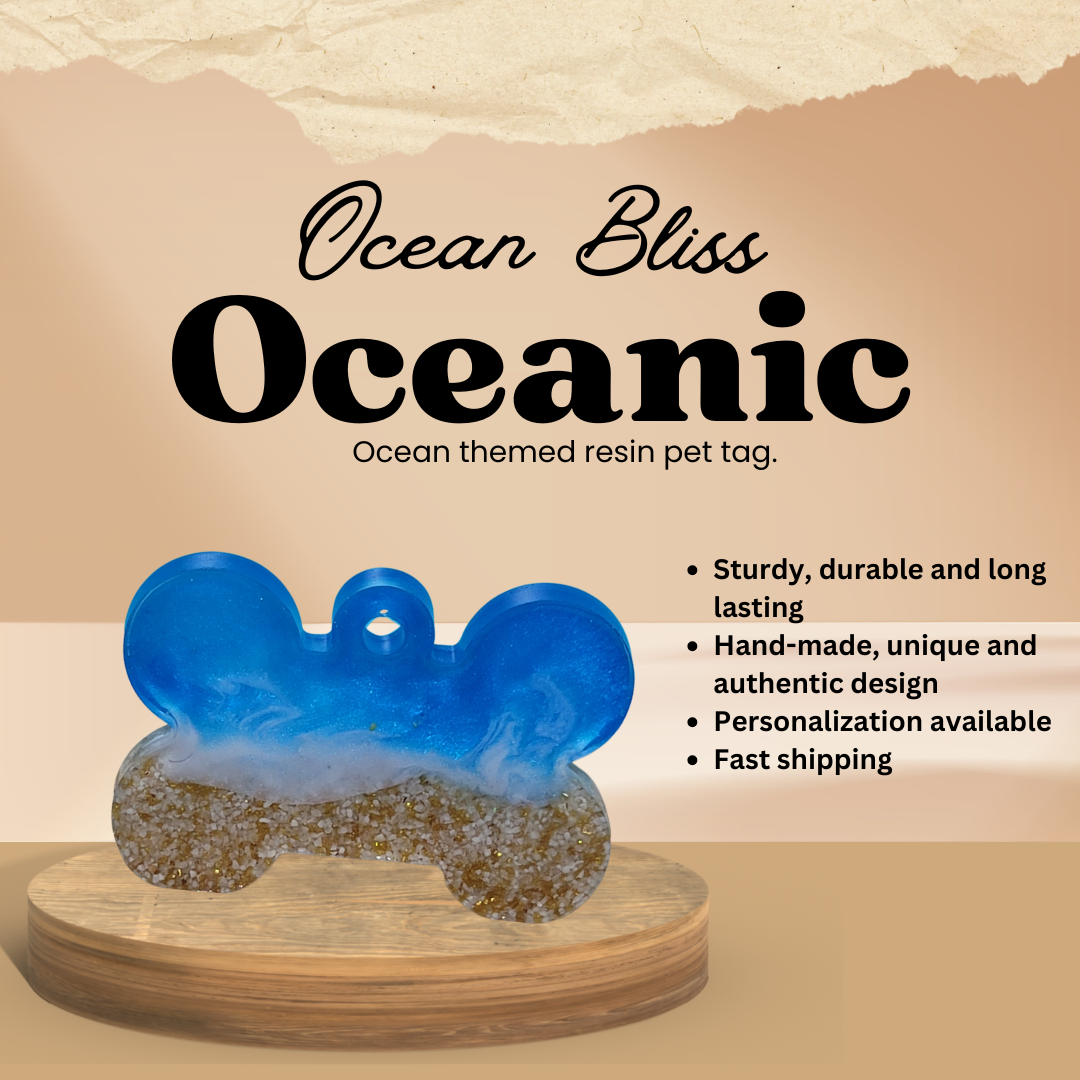 Ocean Bliss - Pet Tag